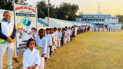 लालबर्रा: बालाघाट जिले में 120 कराते प्रशिक्षणार्थी विभागीय प्रशिक्षण केंद्र में निःशुल्क प्रशिक्षण ले रहे हैं