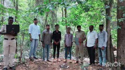 ಶಿರಸಿ: ಲಿಂಗದಕೋಣ ರಸ್ತೆಯ ಸಮೀಪ ಗಾಂಜಾ ಅಮಲಿನಲ್ಲಿದ್ದ ಇಬ್ಬರ ಬಂಧನ