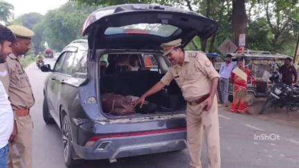 नौतनवा: परसामलिक पुलिस ने 15 वाहनों का ई-चालान किया