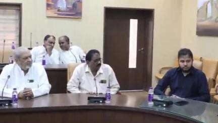छिंदवाड़ा नगर: छिंदवाड़ा कलेक्टर कार्यालय में शांति समिति की बैठक आयोजित