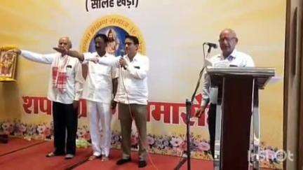मावली: लीलेरा में सोलह खेड़ा नागदा ब्राह्मण समाज के निर्विरोध चुनाव एवं शपथ ग्रहण समारोह का आयोजन