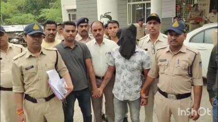 उज्जैन ग्रामीण: रेलवे क्लर्क की आंखों में मिर्च डालकर ₹35,000 लूटने वाले आरोपी को उज्जैन जीआरपी पुलिस ने गिरफ्तार किया
