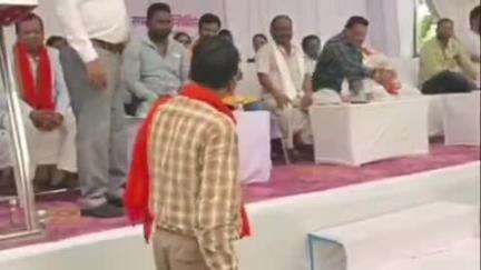 राजिम: सुशासन तिहार देवभोग में निलंबित बीईओ ने दी आत्महत्या की धमकी