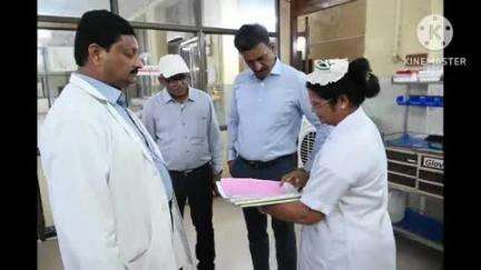 కొత్తగూడెం: సింగరేణి ప్రధాన ఆసుపత్రిని ఆకస్మికంగా తనిఖీ చేసిన సింగరేణి సీఎండి ఎన్ బలరాం