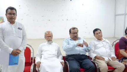ବାଲେଶ୍ବର ମ୍ୟୁନିସିପାଲଟି: ରୟାଲ କୁଇନ ମଣ୍ଡପ ଠାରେ ବିଜେପିର ତ୍ରିରଙ୍ଗା ପଦଯାତ୍ରା ପ୍ରସ୍ତୁତି ବୈଠକରେ ଯୋଗ ଦେଲେ ସାଂସଦ।