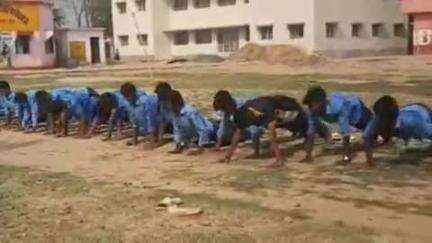 नाथनगर: कंझिया नाथनगर के उच्च माध्यमिक विद्यालय में 50 कैडेटों का चयन