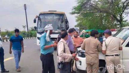सीहोर नगर: स्कूली बस, मैजिक ऑटो और अन्य वाहनों की सघन चेकिंग के दौरान 45 वाहनों से ₹75,000 वसूल