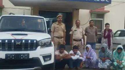 श्रीमाधोपुर: रींगस पुलिस ने चेन स्नेचिंग गिरोह का किया खुलासा, तीन महिलाओं सहित पांच लोगों को किया गिरफ्तार