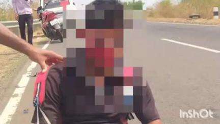 निवास: पिपरिया घाट पर डिवाइडर से टकराया बाइक सवार युवक, 108 एम्बुलेंस से अस्पताल भेजा गया
