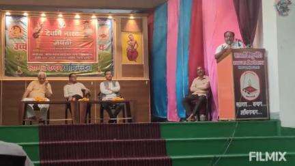 मुरैना नगर: मुरैना के सरस्वती शिशु मंदिर में देव ऋषि नाराज जयंती पर 18 पत्रकारों को सम्मानित किया गया