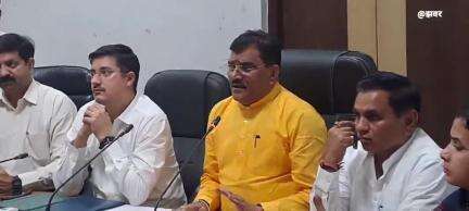 खंडवा नगर: मंत्री कुंवर विजय शाह के बयान पर खंडवा सांसद ने दिया बयान