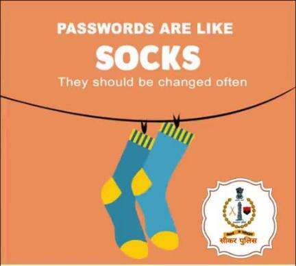 #सीकर
Beware of scammers
डायल करे 1930
#cyberAwareness 
#TeamSikarPolice