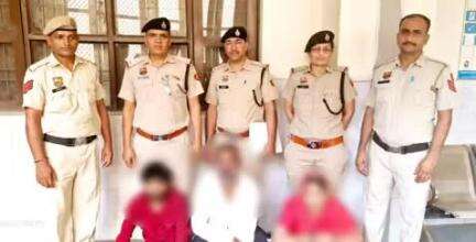 बहादुरगढ़: मकान में लूटपाट के मामले में एक महिला सहित दो आरोपियों को गिरफ्तार किया गया