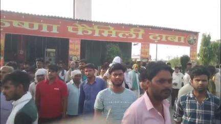 महावन: थाना जमुना पार के पानीगाव स्थित राधे कृष्णा फैमिली दावे पर मैनेजर की संदिग्ध परिस्थितियों में हुई मौत