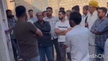 बाप: नोख ने स्थित सोलर प्लांट में बाहरी लोगों को काम पर रखने का विरोध, सौंपा ज्ञापन #jansamasya