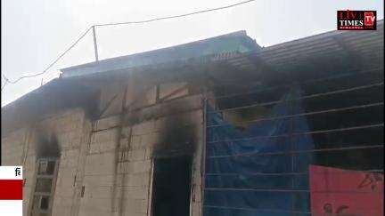 बिलासपुर में आसमानी बिजली गिरने से फर्नीचर इंडस्ट्री जलकर हुई राख