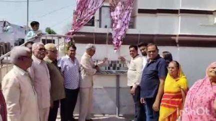 राजसमंद: राजसमंद में भामाशाह ने नागेश्वर महादेव मंदिर पर वाटर कूलर भेंट किया, कई गणमान्यजन रहे उपस्थित