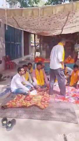 जसराना: जसराना तहसील परिसर में निबंधन कार्य को निजी हाथों में दिए जाने के विरोध में कराया गया अखंड रामायण पाठ