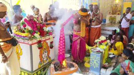 பரமக்குடி: தர்மராஜபுரத்தில் பால செளந்தர்யா அம்மன் ஆலய கும்பாபிஷேகம்