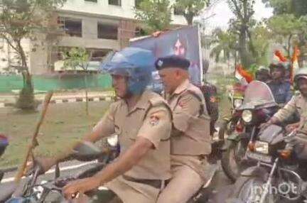 हरिद्वार: ऑपरेशन सिंदूर की सफलता पर हरिद्वार पुलिस ने रौशनाबाद SSP कार्यालय से निकाली तिरंगा रैली