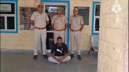 लाडनूं: डकैती की कार्य योजना बनाने के मामले में लाडनूं पुलिस ने किया गिरफ्तार, न्यायालय में किया पेश