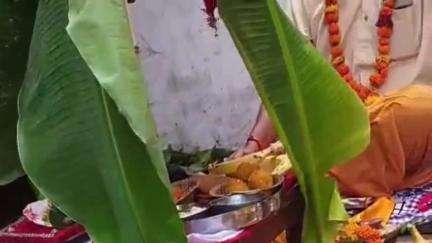 बिल्हौर: ग्रामीणों के सहयोग से हुआ सत्यनारायण ब्रत कथा का आयोजन, श्रद्धालुओं को वितरण किया गया प्रसाद