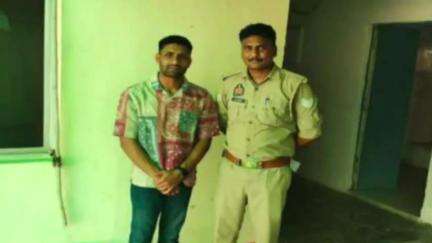 अमरोहा: गांव हसनपुर कछिया से पुलिस ने अपराध करने की मंशा रखने वाले एक आरोपी को किया गिरफ्तार