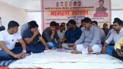 पालघर: मनसे नेते अविनाश जाधव यांनी सफाळे येथे उपोषणकर्त्यांची घेतली भेट