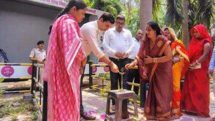 मोतिहारी: पूर्वी चंपारण जिले के विभिन्न प्रखंडों में महिला संवाद कार्यक्रम का आयोजन किया गया