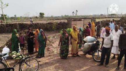 शाहनगर: ग्राम खमतरा में तेंदूपत्ता संग्रहण को लेकर लेबर और ठेकेदार के बीच विवाद, समझौते के बाद गड्डी की गिनती शुरू