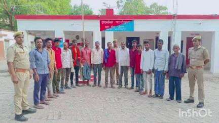 बलरामपुर: गौरा चौराहा की पुलिस ने शांति भंग करने वाले 14 लोगों पर दर्ज किया मुकदमा, भेजा न्यायालय