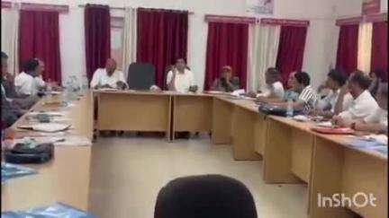 सिरोही: सिरोही के चिकित्सा विभाग के भवन में जिला स्वास्थ्य समिति की बैठक आयोजित, जिला कलेक्टर ने बैठक ली
