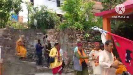 स्याल्दे: वृद्ध केदार धाम शिव मंदिर में श्रीमद्भागवत कथा का भव्य कलश यात्रा के साथ हुआ शुभारंभ, भारी संख्या में लोग रहे मौजूद