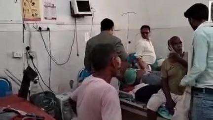 घोरावल: अनियंत्रित ऑटो पलटा, मां-बेटे की दर्दनाक मौत, हादसे में आठ लोग घायल, बैलौड़ी गांव के पास हुआ हादसा