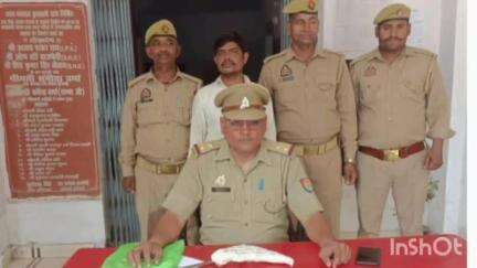 कुरावली: कुरावली पुलिस ने अवैध तमंचा और कारतूस के साथ एक युवक को किया गिरफ्तार