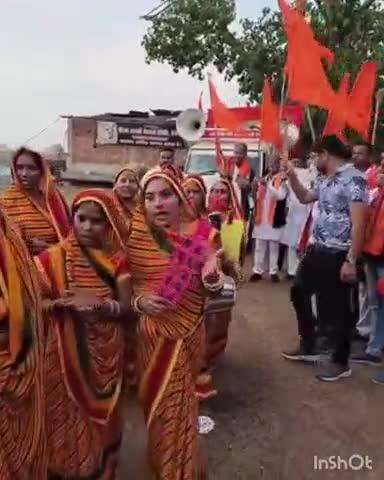बेरला: सैगोना में गौ ग्राम जन जागरण यात्रा में साजा विधायक ईश्वर साहू हुए शामिल