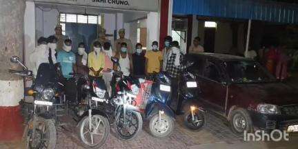 बागपत: थाना सिंघावली अहीर पुलिस ने सार्वजनिक स्थान पर जुआ खेलते समय 11 आरोपितों को किया गिरफ्तार