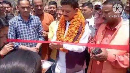 भिकियासैन: राजकीय महाविद्यालय भतरौजखान के भवन निर्माण कार्य की शुरुआत, विधायक ने किया भूमिपूजन