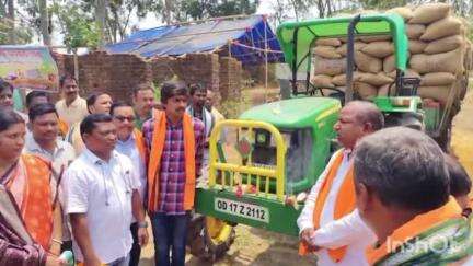 ଅତାବିରା: ଗୁର୍ଖାପାଲିରେ ନୂତନ ଧାନକ୍ରୟ କେନ୍ଦ୍ରର ଶୁଭ ଉଦଘାଟନ କଲେ ଅତାବିରା ବିଧାୟକ