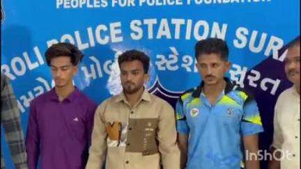 ચોરાસી: અમરોલી વિસ્તારમાં સામાજિક તત્વોએ પત્નીનો મોબાઇલ નંબર માંગ્યો તો થપકો આપવા ગયેલા પતિની ચપ્પુ મારીને હત્યા કરનાર ત્રણ
