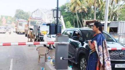 உதகமண்டலம்: கல்லார் தூரி பாலம் சோதனை சாவடியில் மாவட்ட ஆட்சியர் ஆய்வு
