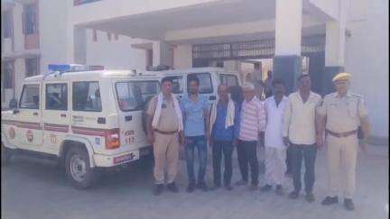 कोटड़ी: पारोली पुलिस ने 6 वारंटी को किया गिरफ्तार