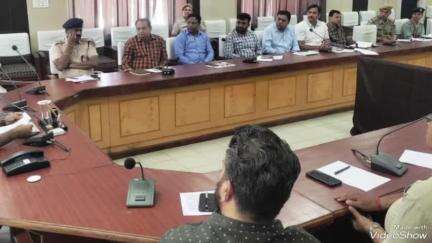 उच्चैन: आपदा प्रबंधन तैयारी को लेकर अतिरिक्त जिला कलेक्टर ने नाली अधिकारियों की बैठक की