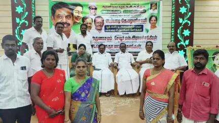 ஆரணி: கொசப்பாளையம் பகுதியில் இரண்டு அமைச்சர்கள் பங்கேற்ற அதிமுக பூத் கமிட்டி கூட்டம்