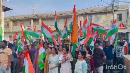 સોજીત્રા: મુખ્ય બજાર સહિત વિવિધ માર્ગો પર તિરંગા યાત્રા યોજાઇ, ધારાસભ્ય સહિત અગ્રણીઓ જોડાયા