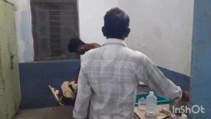 पटेरा: बमुरिया के समीप सड़क हादसे में बाइक सवार युवक हुआ घायल, सिविल अस्पताल में भर्ती