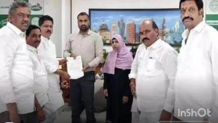 ఖైరతాబాద్: జిహెచ్ఎంసి కమిషనర్ ని కలిసి వినతి పత్రం అందజేసిన అల్లాపూర్ కార్పొరేటర్ గౌసుద్దీన్