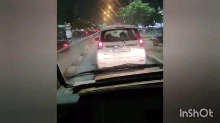 ઉધના: સુરતના ભેસ્તાનથી ઉન વચ્ચેના BRTS રૂટમાં કાર ચાલકની નફ્ફટાઈ,108 એમ્બ્યુલન્સ ને સાઈડ જ ન આપી
