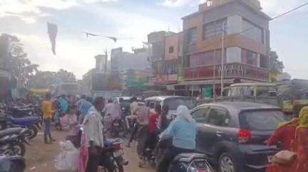 बाबई: माखन नगर के इंदौरी चौराहे पर लगातार जाम से लोग परेशान