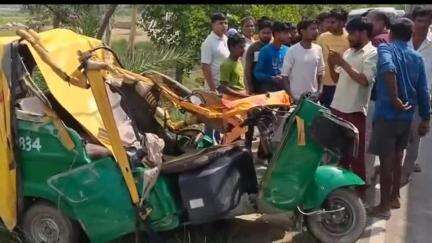 संडीला: कासिमपुर के हरदलमऊ हादसे में पत्नी, पुत्र के बाद पिता सिराज ने भी दम तोड़ा, मृतकों की संख्या 8 हुई